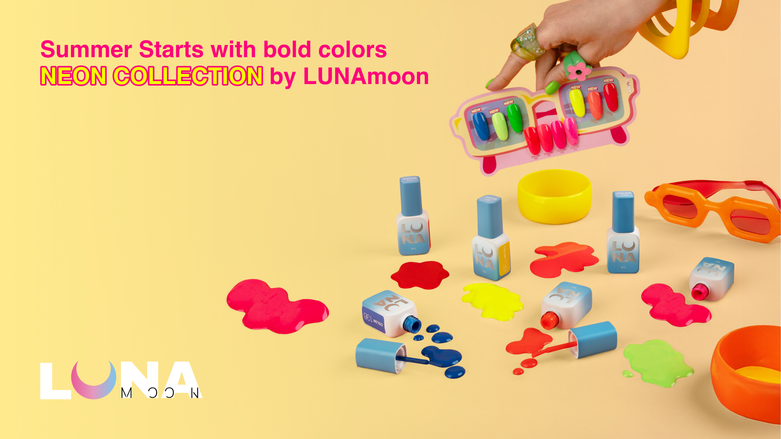Summer Starts with Bold Color — Meet the NEON COLLECTION by LUNAmoon