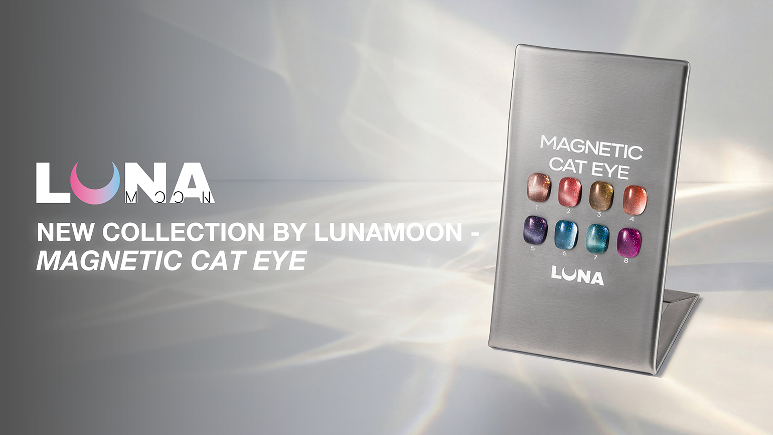 NEW: LUNAmoon Magnetic Cat Eye Gel Polish!